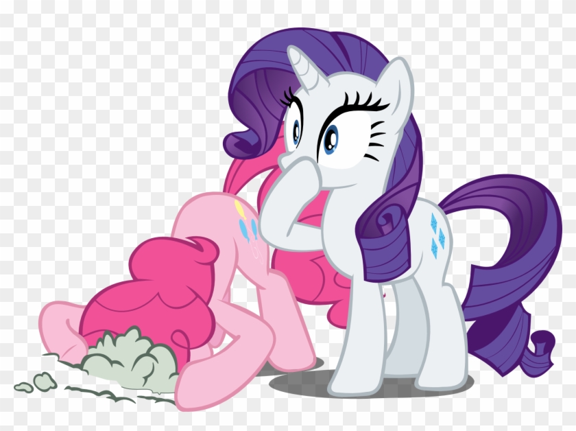 Rarity And Pinkie Pie By Ookami-95 - Cartoon #870519
