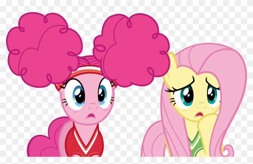 Fluttershy, Partial Nudity, Pinkie Pie, Pinktails Pie, - Cartoon #870525
