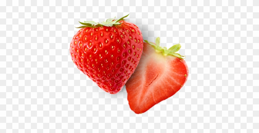 Isc 2017 Strawberry - Fruit Top View Png #870545