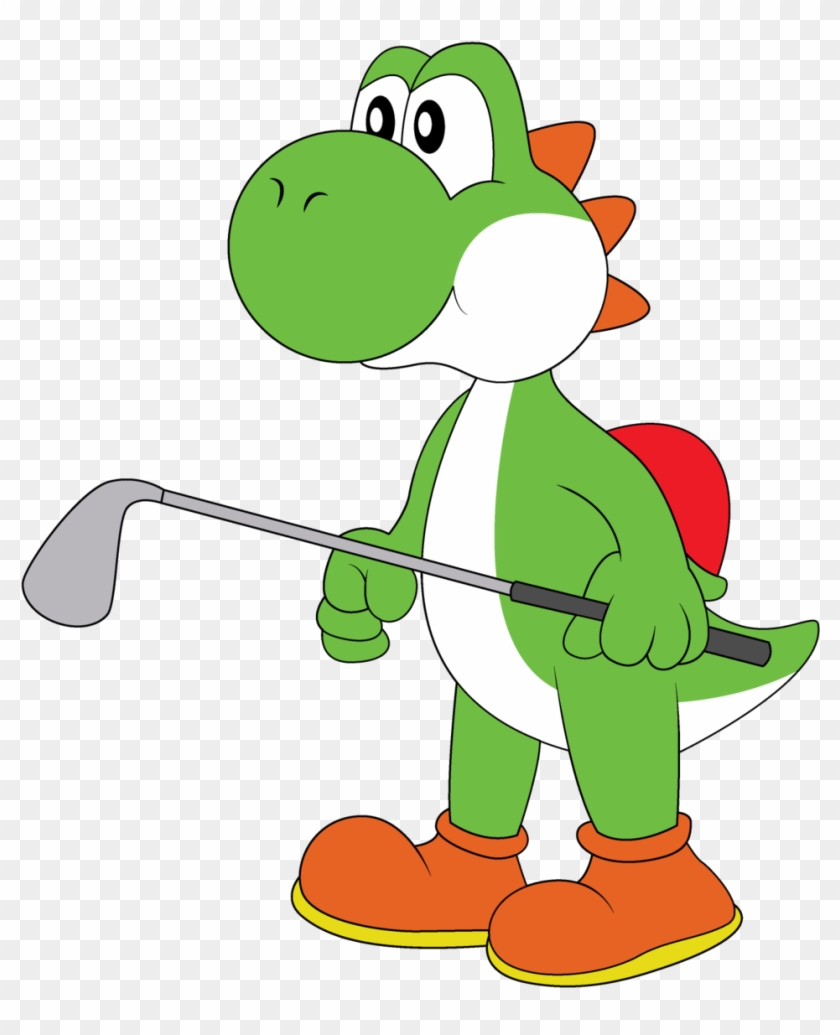 Yoshi Golfer By Zefrenchm Yoshi Golfer By Zefrenchm - Cartoon #870603
