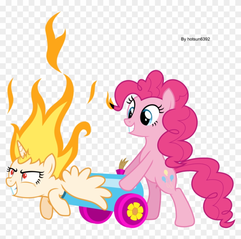 Flame Pinkie's Cannon - Pinkie Pie #870617