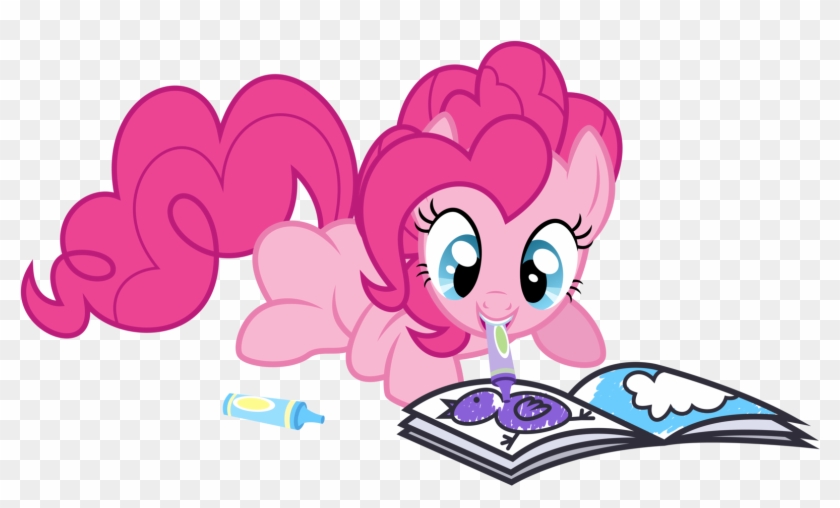 Pinkie Pie Twilight Sparkle Pink Cartoon Mammal Vertebrate - My Little Pony Friendship Is Magic Coloring Pages Pinkie #870637