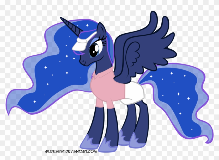 Princess Luna Golf Outfit By Guykarat - Cartoon #870640