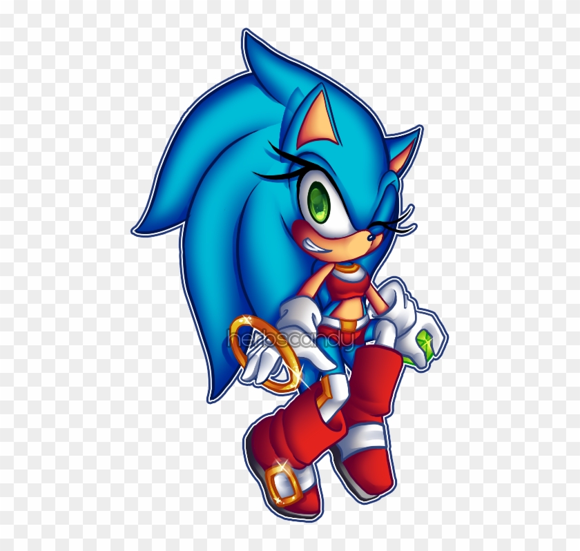 Sonic The Hedgehog [genderbent] By Eishyr - Sonica The Hudgehog #870646