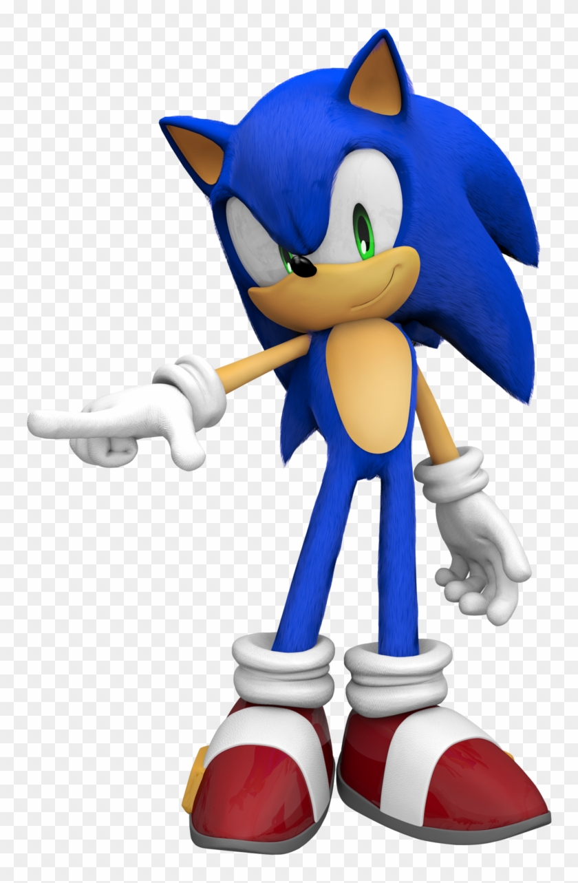 Sonic The Hedgehog 3d By Fentonxd Sonic The Hedgehog - Sonic Plush Transparent #870676