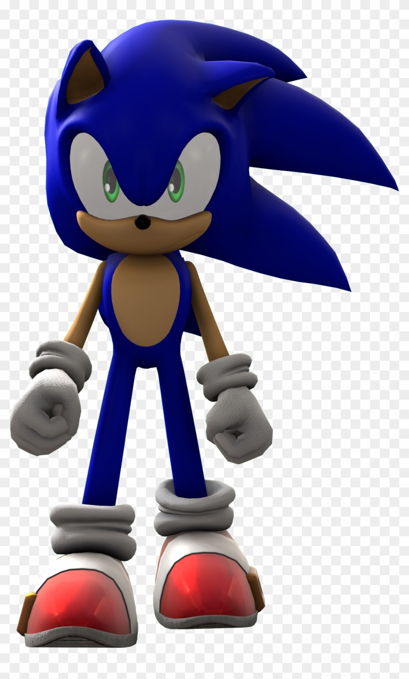 Sonic The Hedgehog Walking Render By Nikfan01 - Sonic The Hedgehog Walking #870697