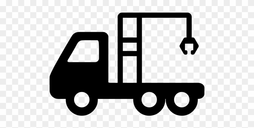 Crane Truck Free Icon - Truck #870710