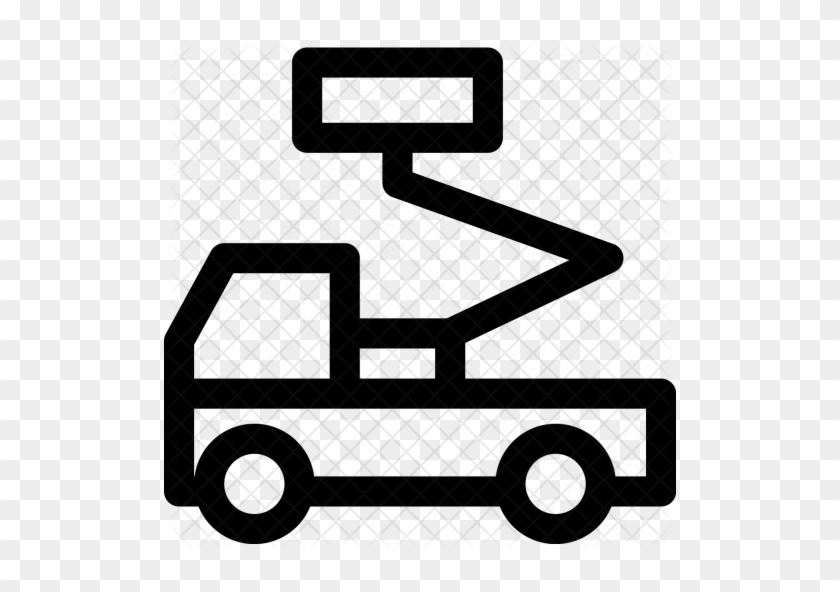 Elevator, Truck, Crane, Vehicle Icon - Waste #870725