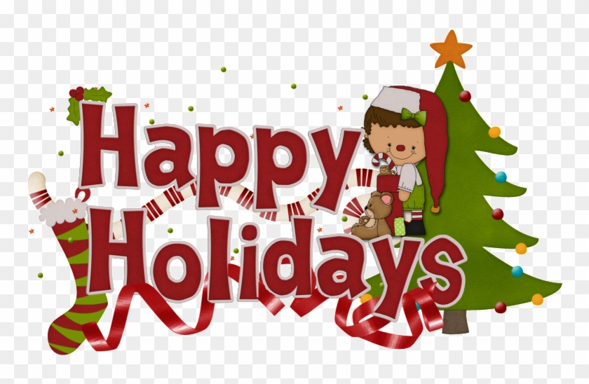 Happy Holidays All Holidays Clip Art Wallpaper - Happy Holidays Png Transparent #870872