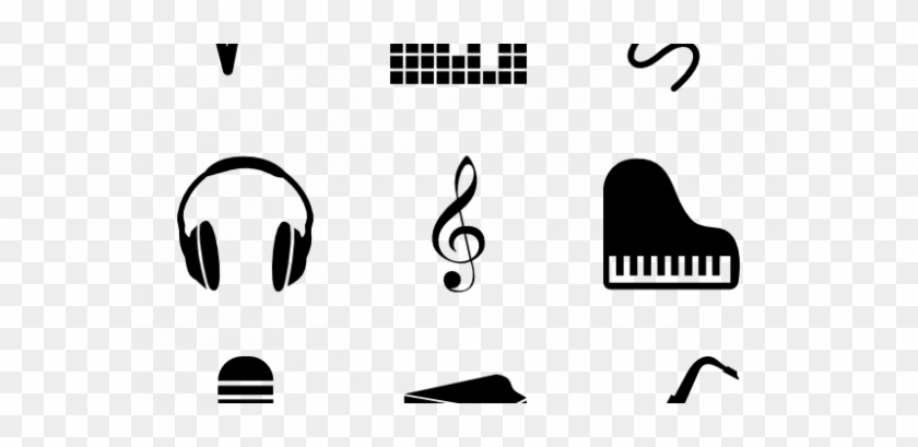 Strong Musical Note Pictures 25 Music Icon Packs Vector - Black Classical Musicians Of The 20th Century, Volume #871015