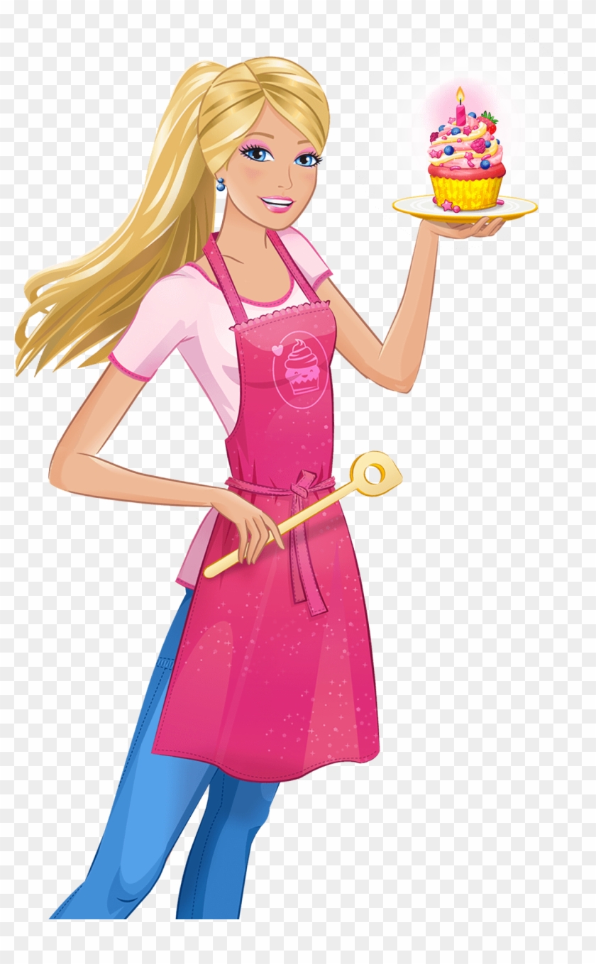 Game Barbiesã¼ãÿer Kuchenladen Online - Barbie Animado Png #871252