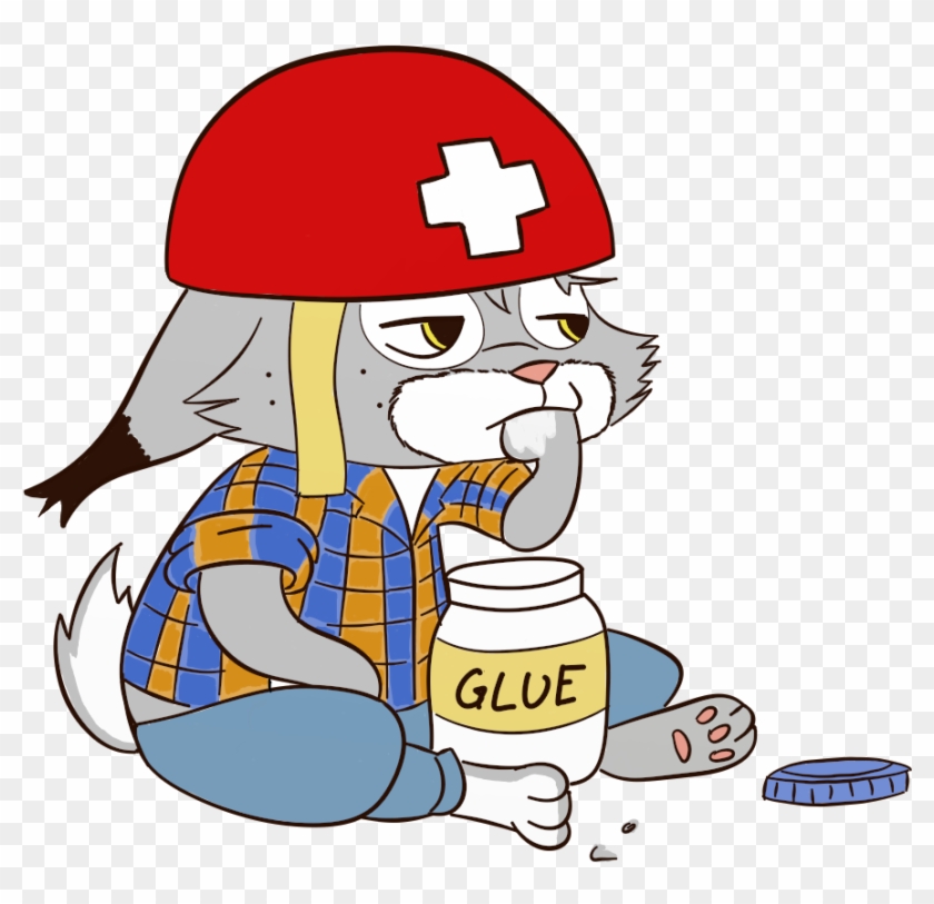 Pascal Eating Glue By Gfcwfzkm - Cartoon Character Eating Glue #871269