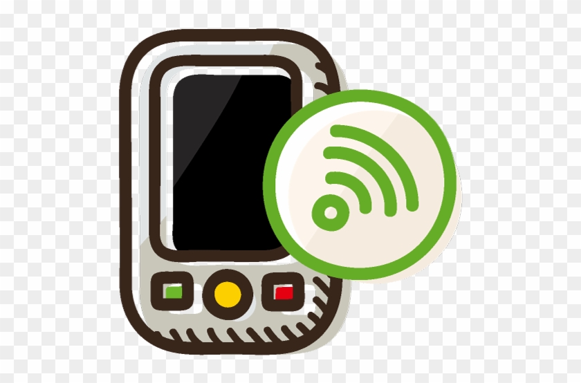 Mobile Phone Wifi Png Image - Iphone #871276