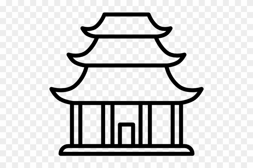 Asians Clipart Chinese Building - Asians Clipart Chinese Building #871350