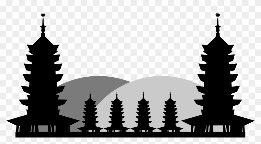 Big Image - Pagoda Png #871353