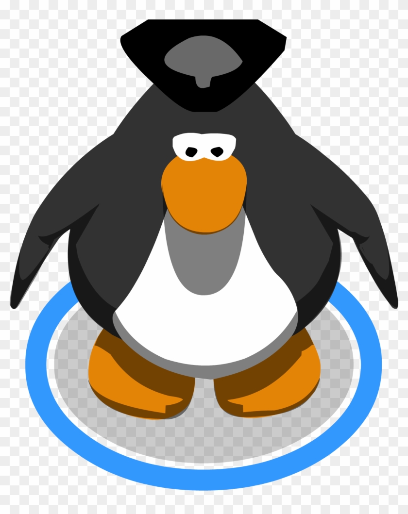 Security Guard Hat In-game - Club Penguin 10th Anniversary Hat #871383