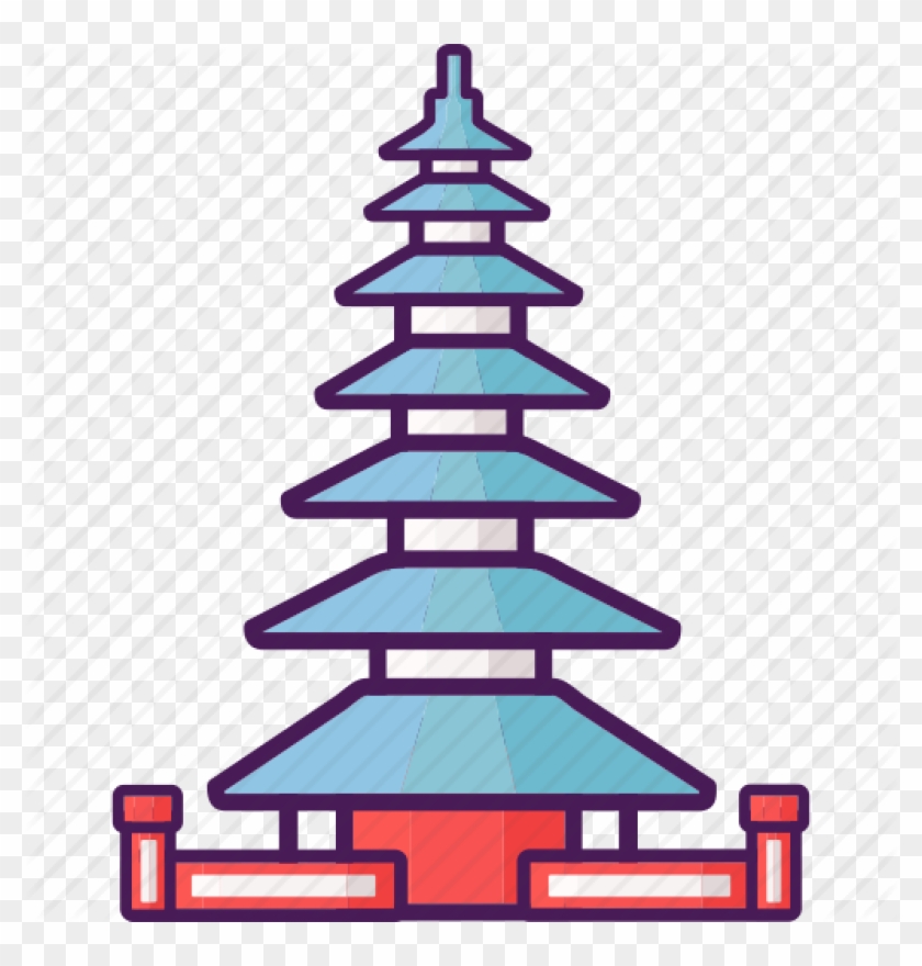 In July Aquaria Held A Sacred Temple Ceremony - Icon Bali Vector Png #871426