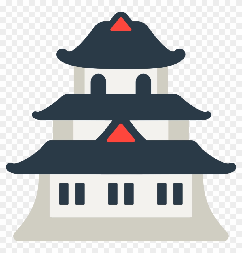 Open - Japan Castle Png #871431