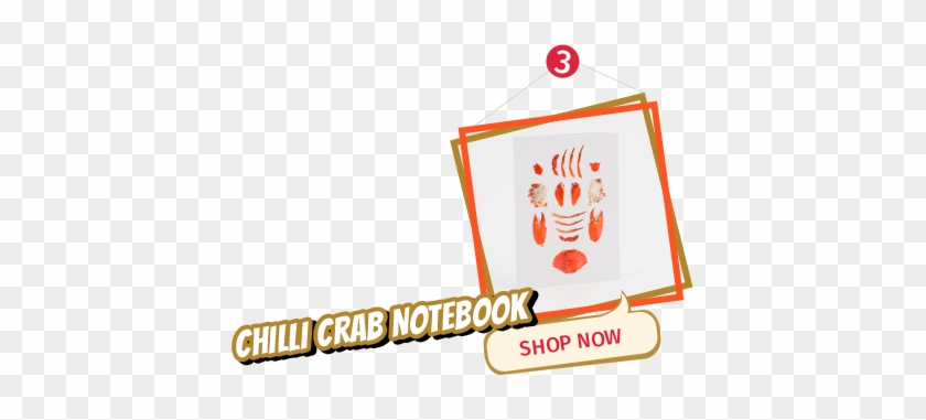 Chilli Crab Notebook - Chilli Crab #871474