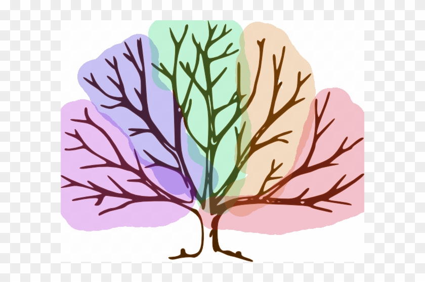 Bare Tree, Something Like This For Our "family Tree" - Tree Clipart With Branches #871520