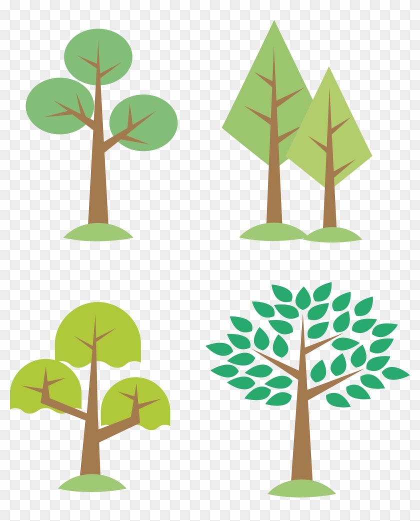 Tree Euclidean Vector Clip Art - Clip Art #871536