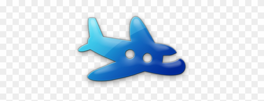 Cartoon Airplane Icons - Orange Cartoon Airplane #871631