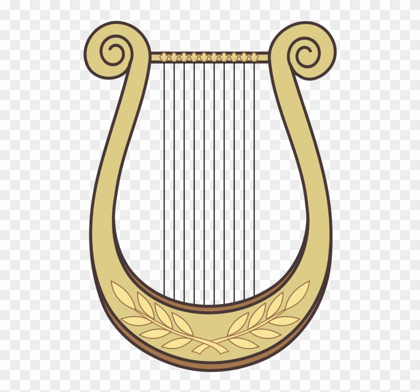 Hand Harp Clipart - Harp Transparent #871670
