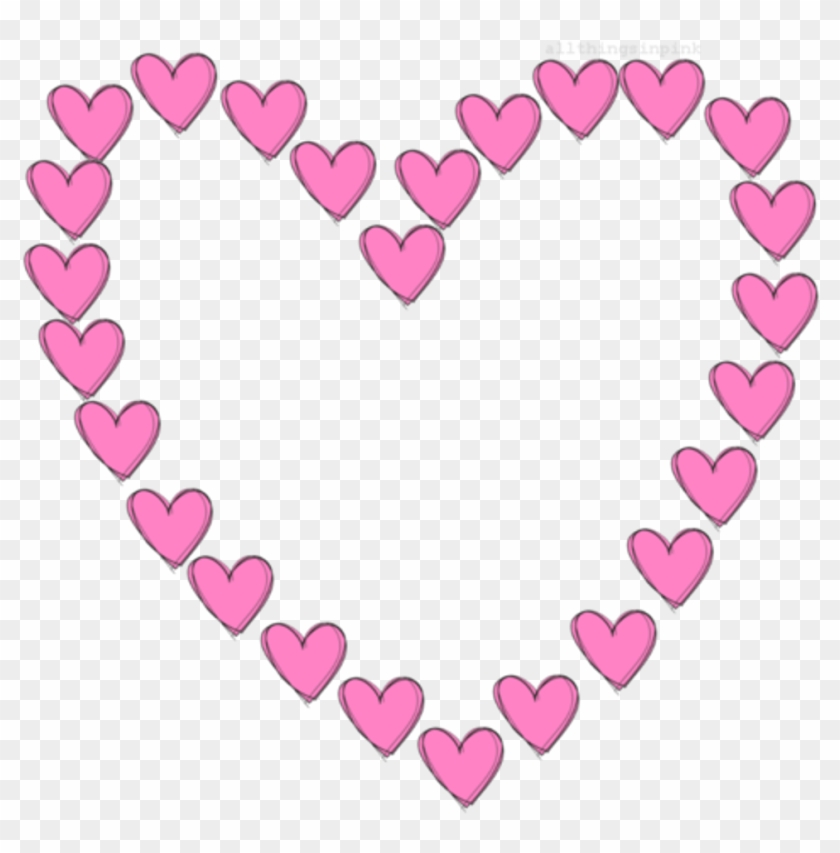 Pink Heart Tumblr Png #871783
