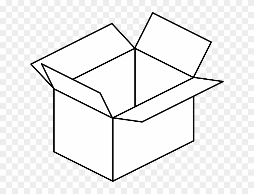 Box, Cardboard Box, Cardboard, Container, Open - Cajas De Carton Vector #871825