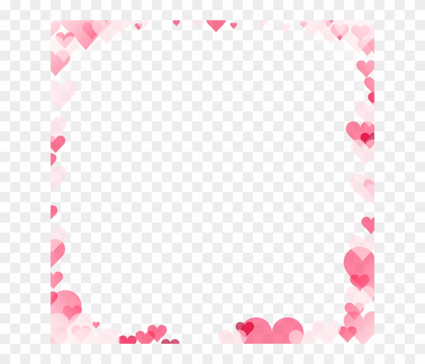 Picture Frame Love - Hearts Frame Png #871865