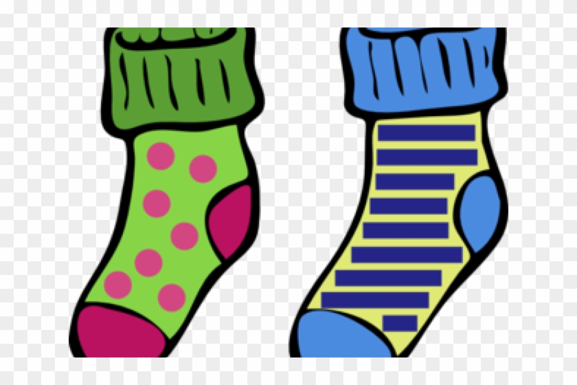 Socks Clipart Lost Sock - ถุงเท้า การ์ตูน Png #871937