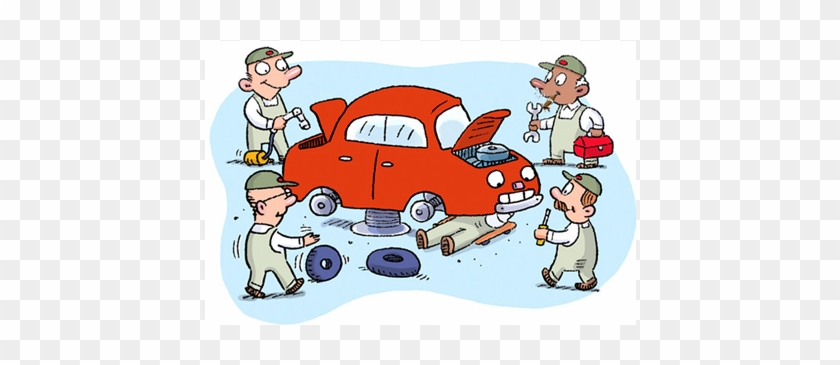 fixing cars clipart images