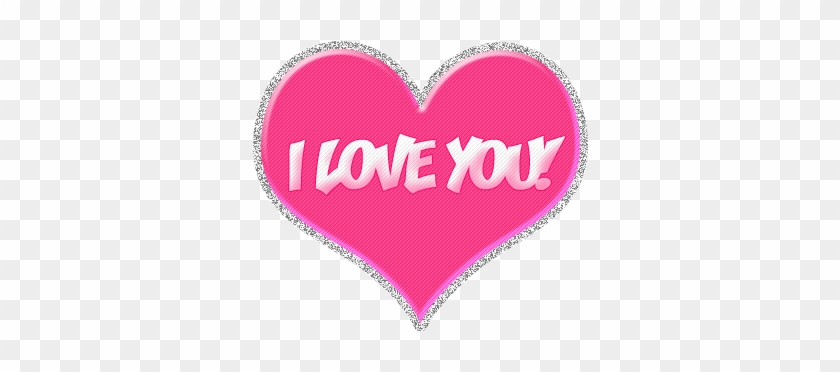 I Love You Animated Images For Pink Hearts And - Heart Saying I Love You #871953