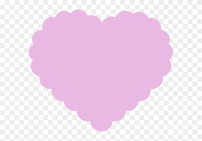 Pink Hearts Clip Art - Light Purple Heart Png #871957
