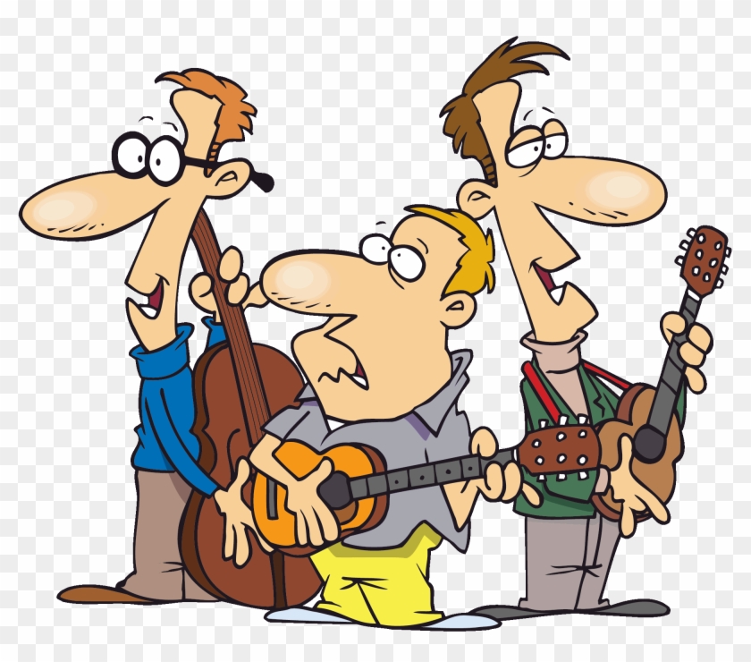 Cute Band Pictures Clip Art Medium Size - Musikband Clipart #871982