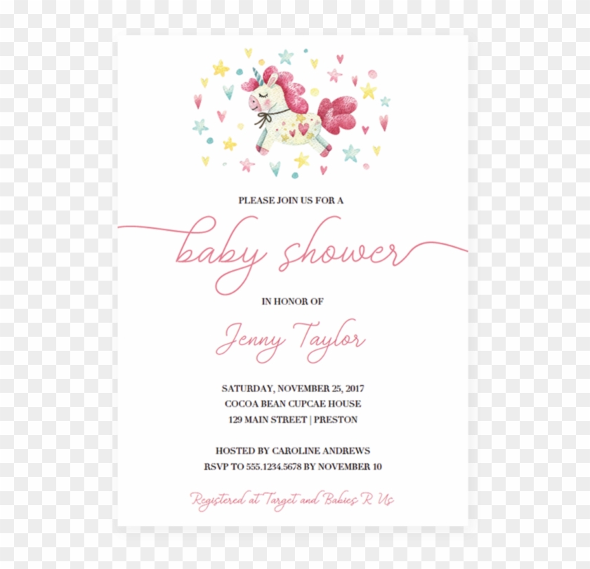Baby Shower Templates Expin Memberpro Co Invitation - Chinela Havaiana Personalizada Unicórnio Cod: Un04 #871997