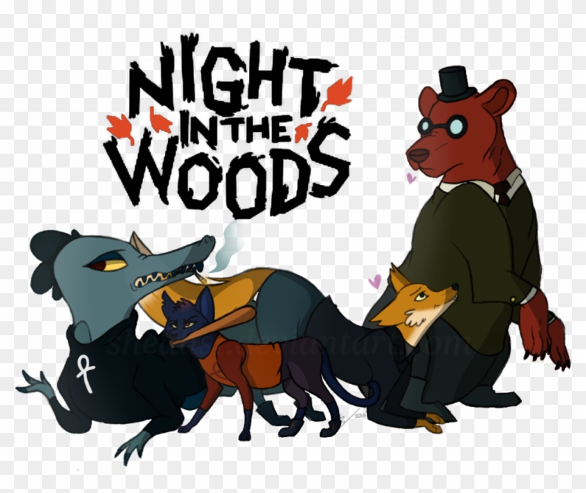 Legg, Texas And Knee {night In The Woods} By Silentlycurious - Cartoon #872010