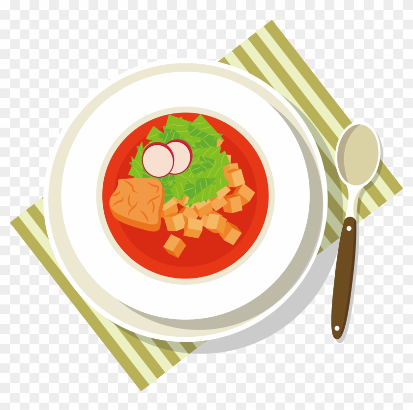 Soup Meat Cartoon Illustration - Illustration Transparent Soup #872220