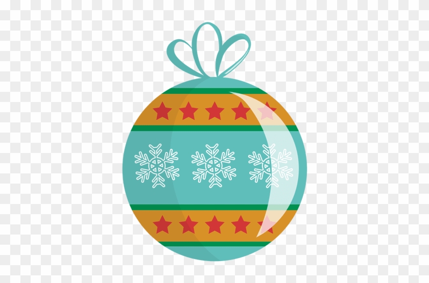 Christmas Ball Cartoon Icon 24 Transparent Png - Drawing #872306