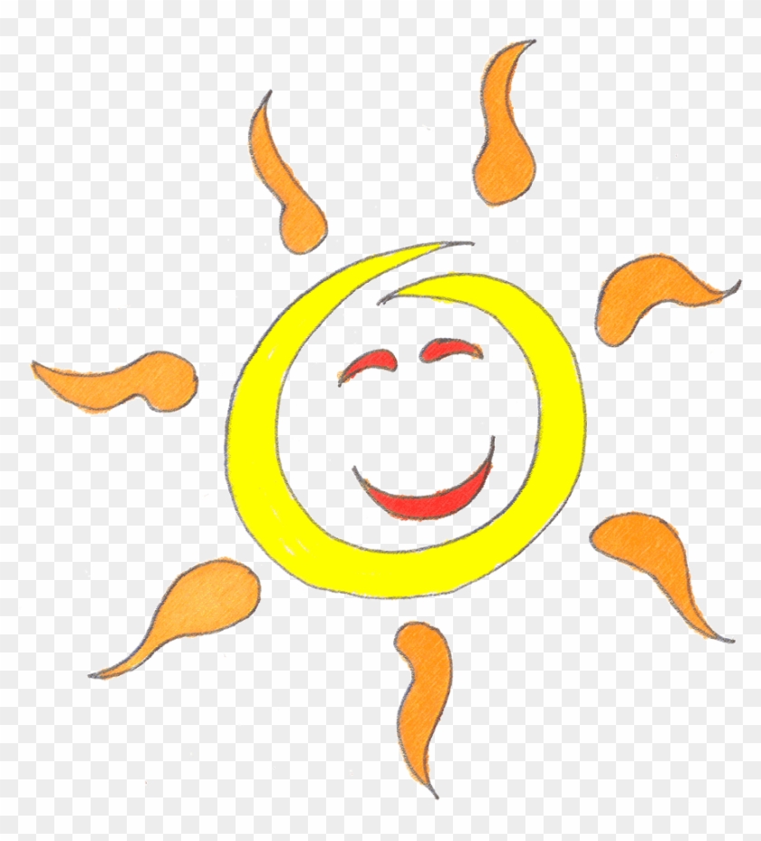 Inspiring Half Sun Clip Art Medium Size - Summer Themed Clip Art #872314