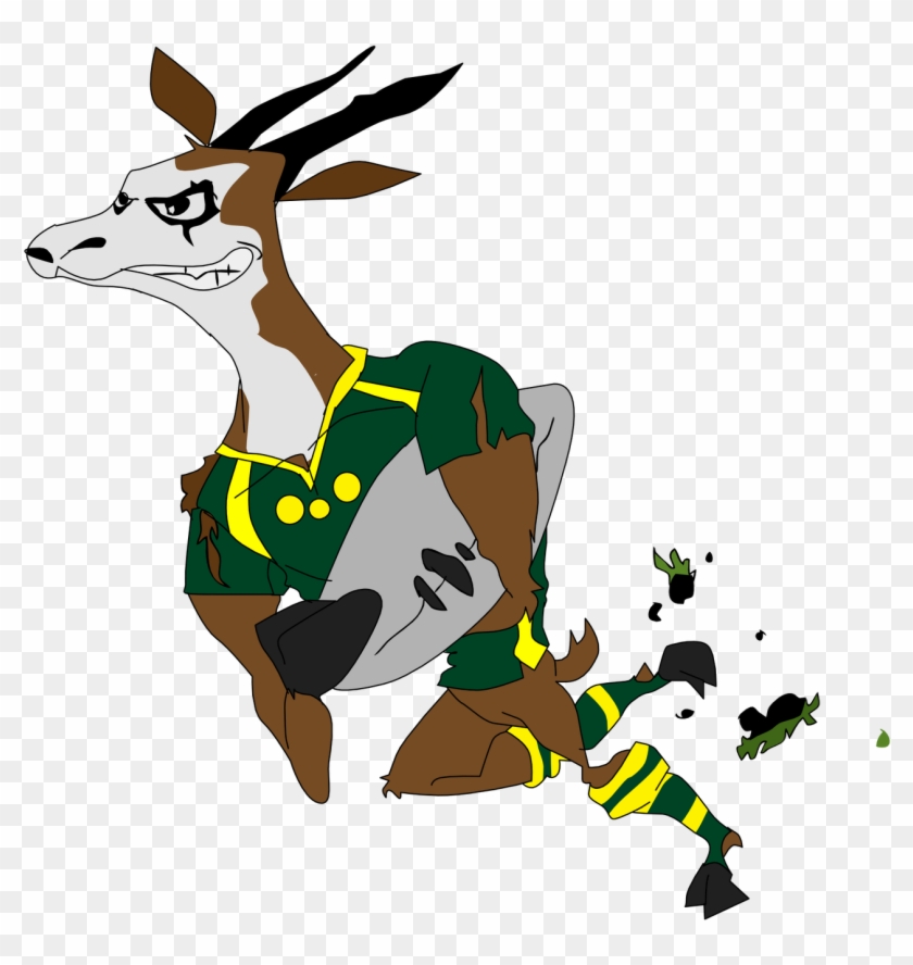 I'm In The Middle Of Designing A Logo For Someone - Springboks #872412