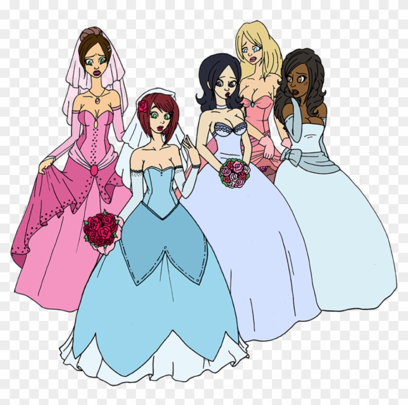 Five Ringed Brides By Wrenzephyr2 - Boy Bride Deviantart #872589