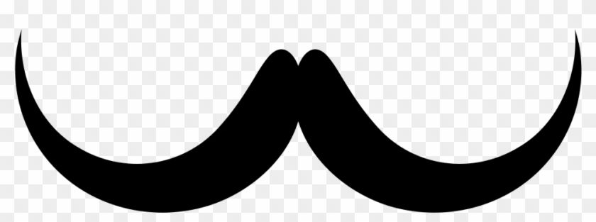 Mustache Silhouette - Bigode Vetor Png #872594