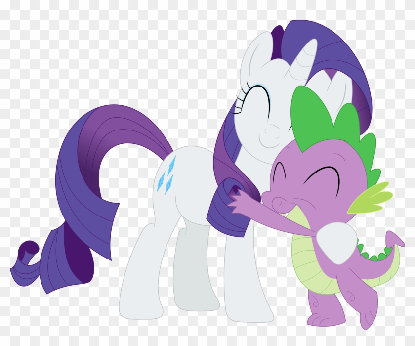 Rarity Is The Only Mare Spike Will Ever Need By Porygon2z - Mlp Mane 6 Rarity #872596