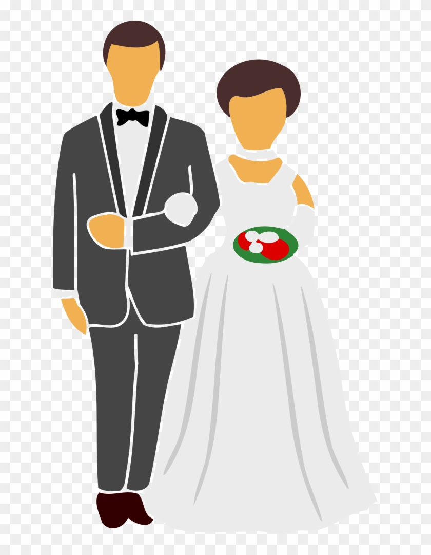Bride And Groom - Marriage Clip Art #872598