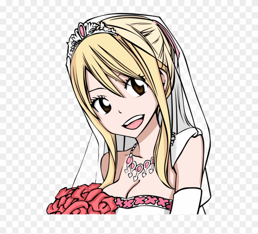 Bride Lucy Render By Heartfilia9 - Lucy Fairy Tail Bride #872611