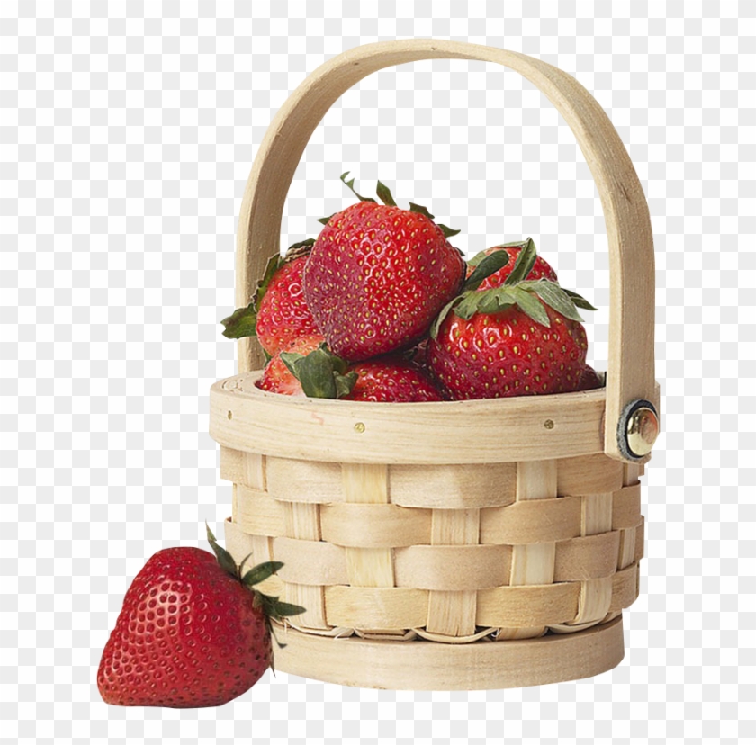 Strawberries And Basket - Strawberry #872714
