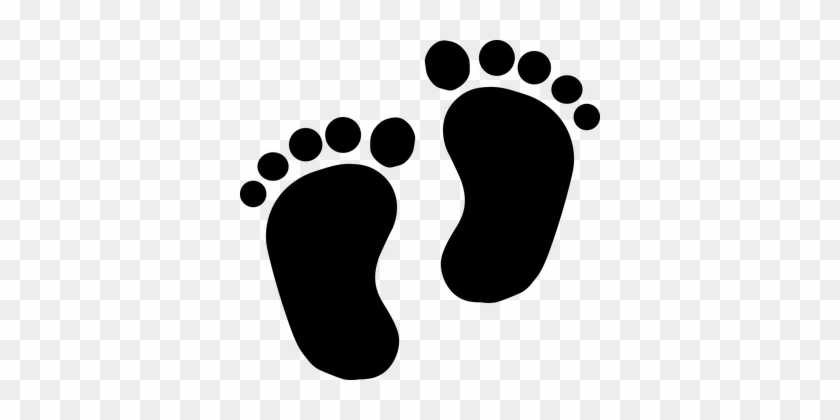 Feet, Baby Feet, Baby, Ten, Newborn - Baby Footprint #872749
