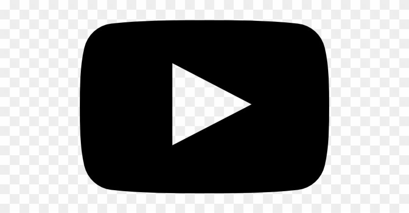 Youtube Clipart Youtube Sign - Youtube Logo Black Png #872844