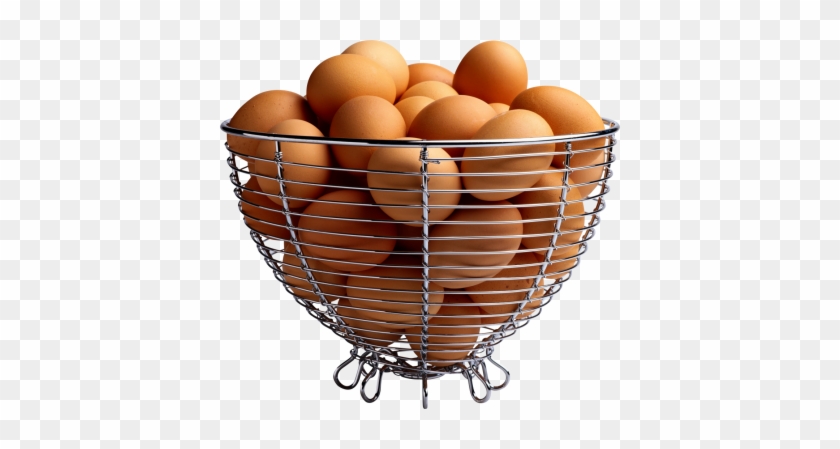 Eggs Basket Three - Basket Of Eggs Png #872910